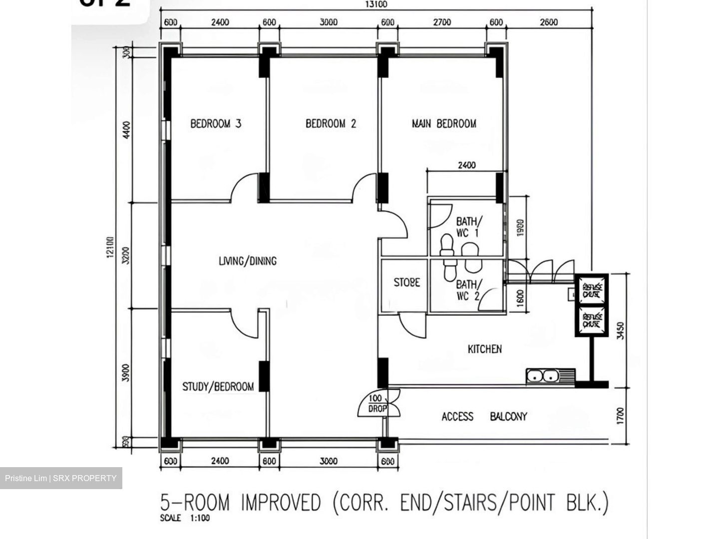 Blk 439 Hougang Avenue 8 (Hougang), HDB 5 Rooms #559916661